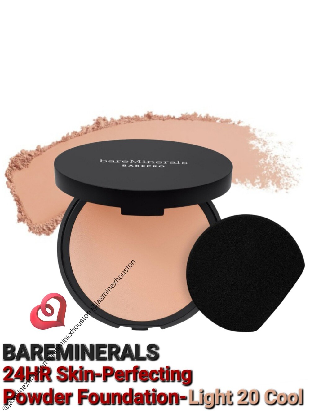 BAREMINERALS BAREPRO 24HR Skin-Perfecting Powder Foundation in Light 20 Cool
